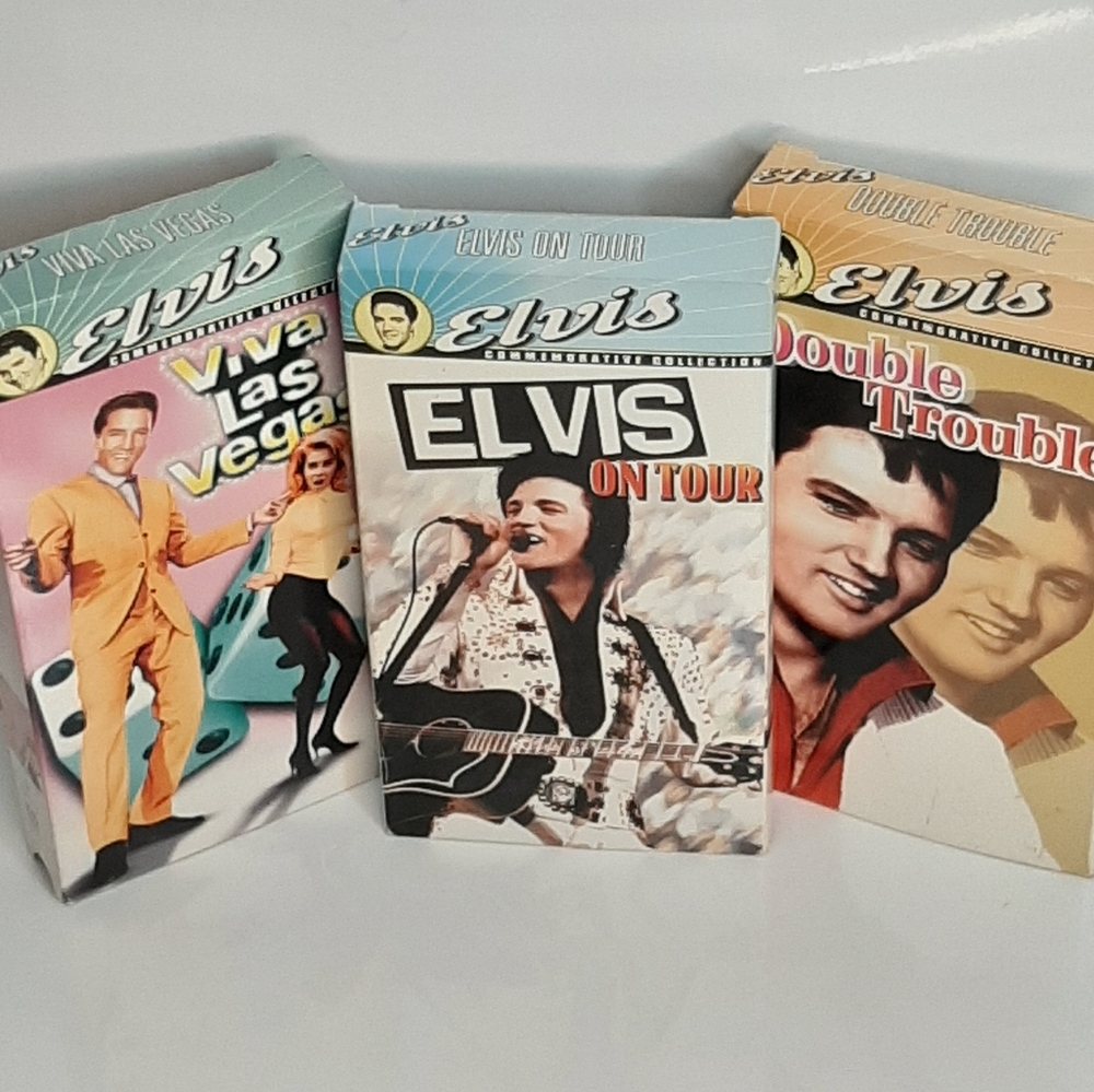 Elvis VHS Collection 3 Set